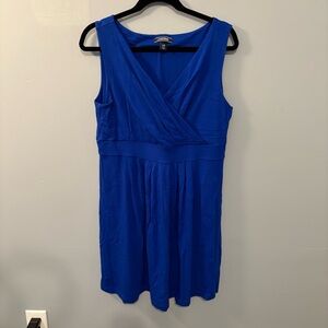 Lands' End Blue Dress petite large